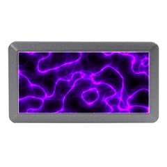 Purple Pattern Background Structure Memory Card Reader (mini)