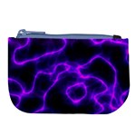 Purple Pattern Background Structure Large Coin Purse Front