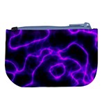 Purple Pattern Background Structure Large Coin Purse Back