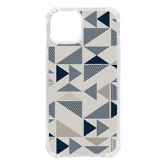 Geometric Triangle Modern Mosaic Iphone 14 Tpu Uv Print Case by Hannah976