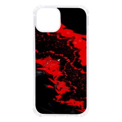 Red Black Fractal Mandelbrot Art Wallpaper Iphone 13 Tpu Uv Print Case