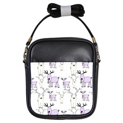 Cute Deers  Girls Sling Bag