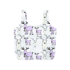 Cute Deers  Full Print Recycle Bag (s)