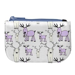 Cute Deers  Large Coin Purse