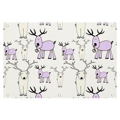 Cute Deers  Banner And Sign 6  X 4 