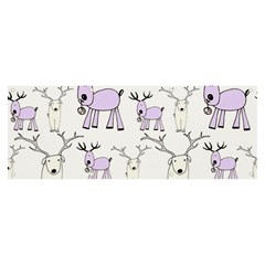 Cute Deers  Banner And Sign 8  X 3 