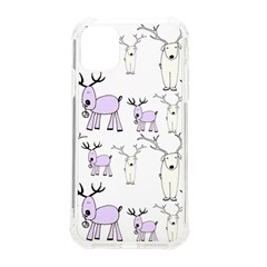 Cute Deers  Iphone 11 Tpu Uv Print Case