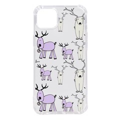 Cute Deers  Iphone 14 Plus Tpu Uv Print Case