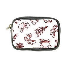 Red And White Christmas Breakfast  Coin Purse