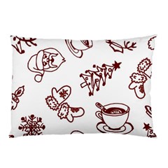 Red And White Christmas Breakfast  Pillow Case (two Sides)