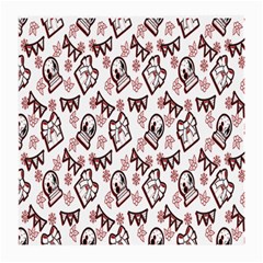 Signs Of Christmas Time  Medium Glasses Cloth (2 Sides) by ConteMonfrey