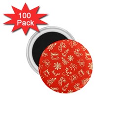 Green Christmas Breakfast   1 75  Magnets (100 Pack)  by ConteMonfrey