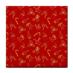 Holy Night - Christmas Symbols  Tile Coaster