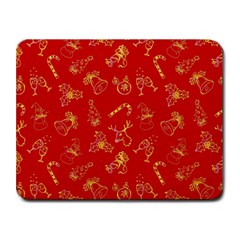 Holy Night - Christmas Symbols  Small Mousepad by ConteMonfrey