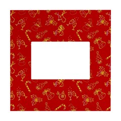 Holy Night - Christmas Symbols  White Box Photo Frame 4  X 6  by ConteMonfrey