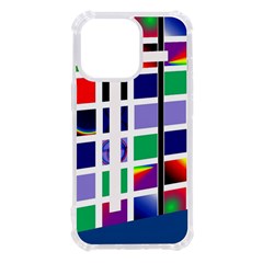 Color Graffiti Pattern Geometric Iphone 13 Pro Tpu Uv Print Case