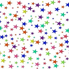 Star Random Background Scattered Play Mat (square) by Hannah976