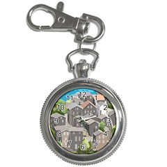 Village Place Portugal Landscape Key Chain Watches