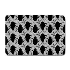 Pattern Beetle Insect Black Grey Small Doormat by Hannah976