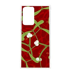 Mistletoe Christmas Texture Advent Samsung Galaxy Note 20 Ultra Tpu Uv Case by Hannah976