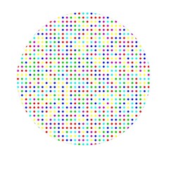 Dots Color Rows Columns Background Mini Round Pill Box (pack Of 3) by Hannah976