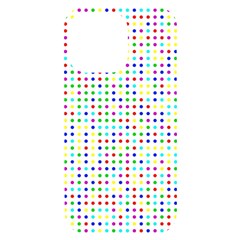 Dots Color Rows Columns Background Iphone 14 Pro Max Black Uv Print Case by Hannah976