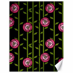 Rose Abstract Rose Garden Canvas 18  X 24 