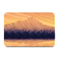 Landscape Nature Mountains Sky Plate Mats