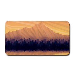 Landscape Nature Mountains Sky Medium Bar Mat