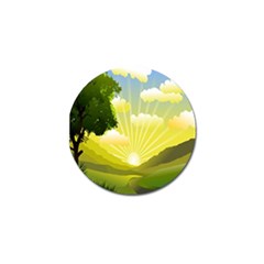 Wallpaper Background Landscape Golf Ball Marker