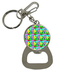 Star Texture Template Design Bottle Opener Key Chain