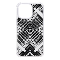 Pattern Tile Repeating Geometric Iphone 13 Pro Tpu Uv Print Case by Hannah976