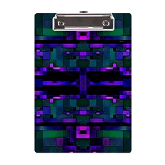 Abstract Pattern Desktop Wallpaper A5 Acrylic Clipboard by Hannah976