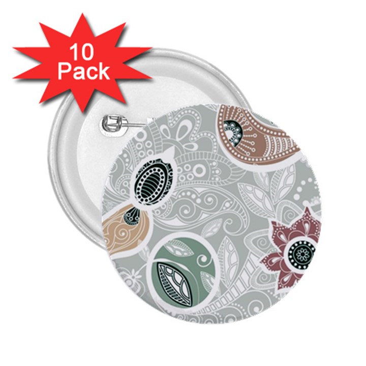 Peisles Pattern Module Design 2.25  Buttons (10 pack) 