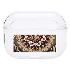 Seamless Pattern Floral Flower Hard Pc Airpods Pro Case