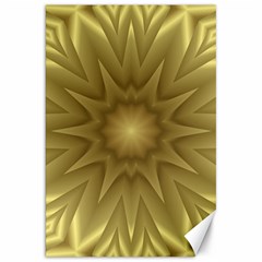 Background Pattern Golden Yellow Canvas 20  X 30 