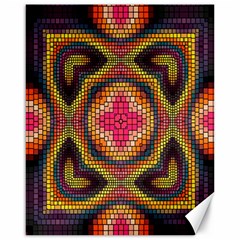 Kaleidoscope Art Pattern Ornament Canvas 16  X 20 