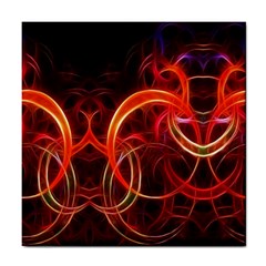 Colorful Prismatic Chromatic Tile Coaster