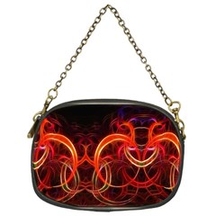 Background Fractal Abstract Chain Purse (one Side)