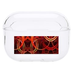 Background Fractal Abstract Hard Pc Airpods Pro Case