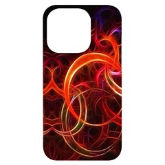 Abstract Seamless Pattern Iphone 14 Pro Black Uv Print Case