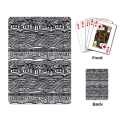 Ethno Seamless Pattern Playing Cards Single Design (rectangle)