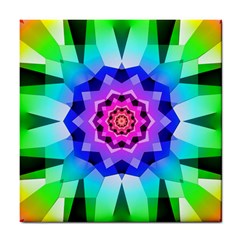 Ornament Kaleidoscope Tile Coaster