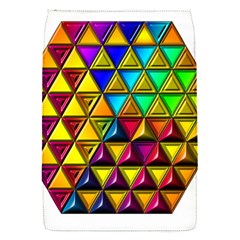 Cube Diced Tile Background Image Removable Flap Cover (s) by Hannah976