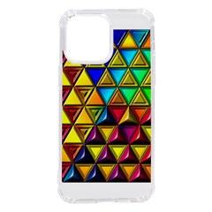 Cube Diced Tile Background Image Iphone 14 Pro Max Tpu Uv Print Case by Hannah976