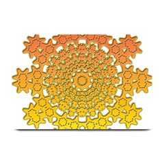 Mandala Background Image Ornament Plate Mats