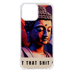 Let That Shit Go Buddha Low Poly (6) Iphone 13 Pro Max Tpu Uv Print Case by 1xmerch
