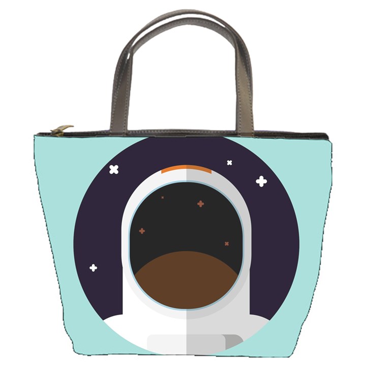 Astronaut Space Astronomy Universe Bucket Bag