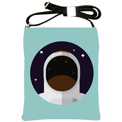 Astronaut Space Astronomy Universe Shoulder Sling Bag