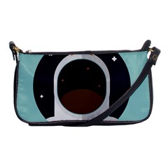 Astronaut Space Astronomy Universe Shoulder Clutch Bag